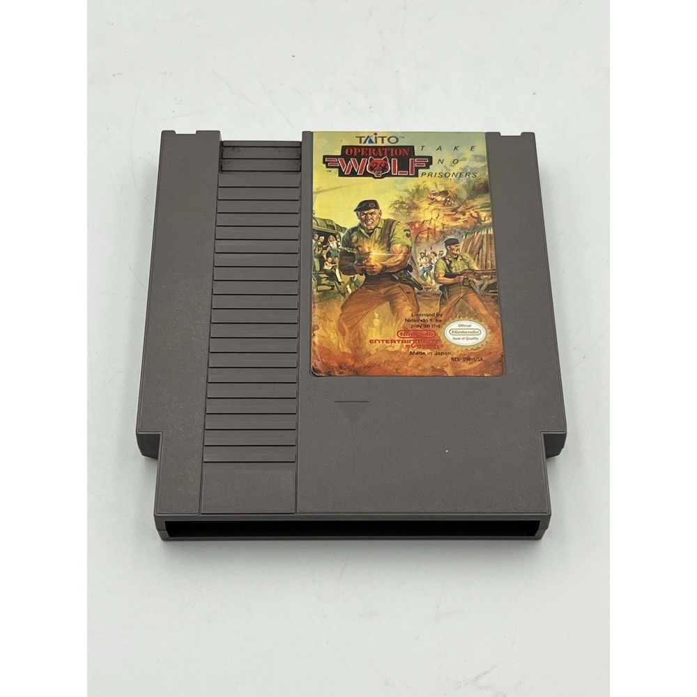 Taito America Operation Wolf Series NES Cartridge Only TESTED/WORKING